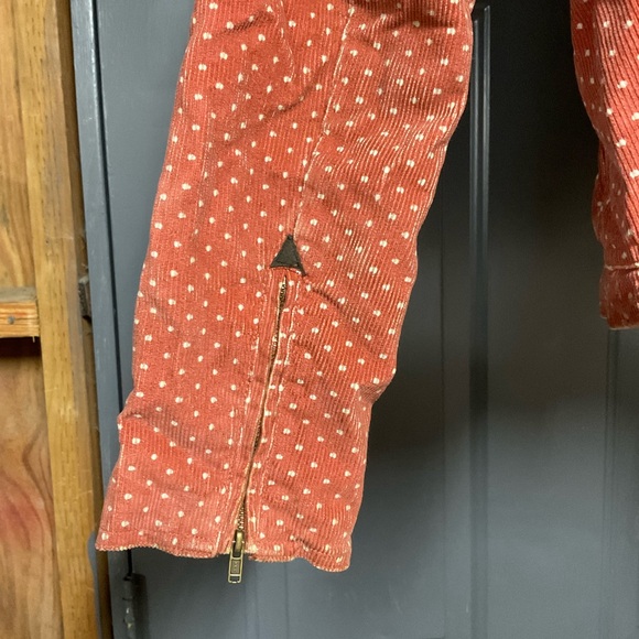 Fossil brand Cora/terracotta corduroy jacket sz S - Picture 5 of 8